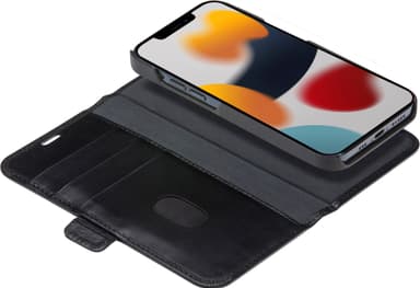Dbramante1928 Lynge lommebokdeksel til iPhone 13 (sort)