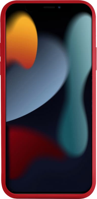 Puro Icon silikondeksel til iPhone 13 (rød)