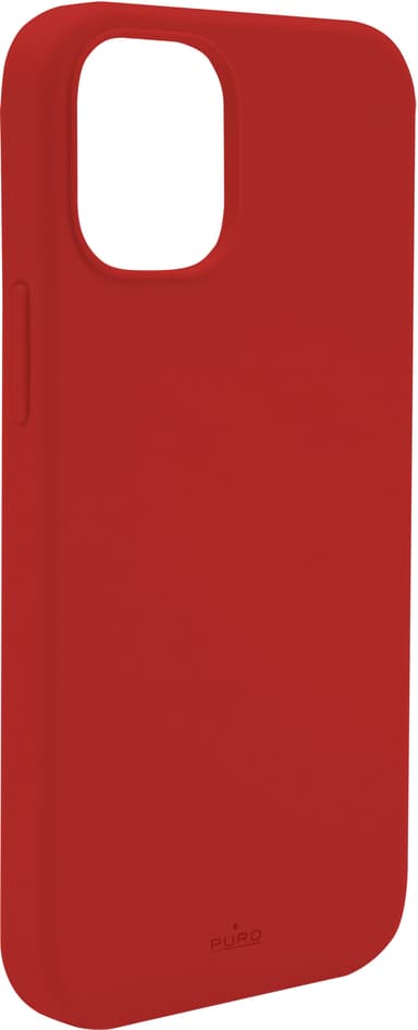Puro Icon silikondeksel til iPhone 13 (rød)