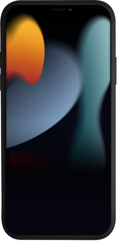 Puro Icon silikondeksel til iPhone 13 Pro Max (sort)