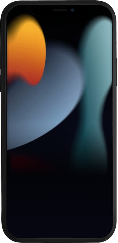 Puro Icon silikondeksel til iPhone 13 Pro (sort)