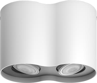 Philips Hue Pillar dobbelt spotlys 2x5W (hvit)
