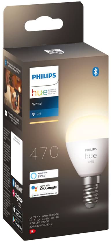 Philips Hue W 5,7W Luster E14