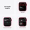 Apple Watch Series 7 45mm GPS (rød alu/rød sportsreim)
