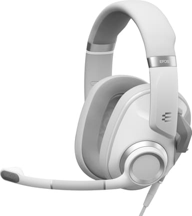 EPOS H6Pro Closed gaming headset (hvit)