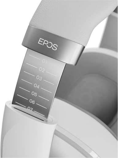 EPOS H6Pro Closed gaming headset (hvit)