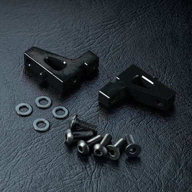 MST210413BK Alum. servo mount (black) Elkjøp