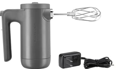 KitchenAid trådløs håndmikser 5KHMB732EDG (kullgrå)
