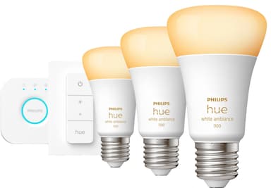 Philips Hue WA 8W A60 E27 Bridge startpakke