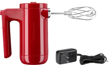 KitchenAid trådløs håndmikser 5KHMB732EER (empire red)