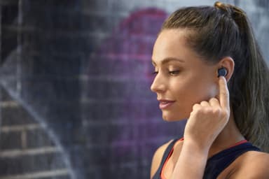 Jabra Elite 7 Active helt trådløse in-ear hodetelefoner (marineblå)