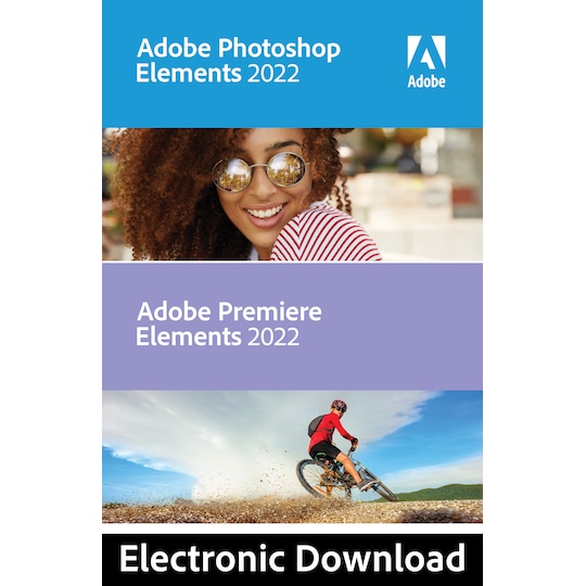 Adobe Photoshop 2022 & Premiere Elements 2022 - PC Windows