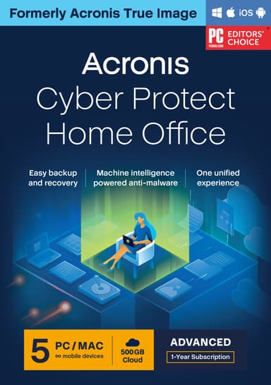 Acronis Cyber Protect Home Office Advanced 5 Computers + 500GB Cloud