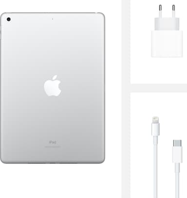 iPad 10.2" (2020) 32 GB WiFi (sølv)