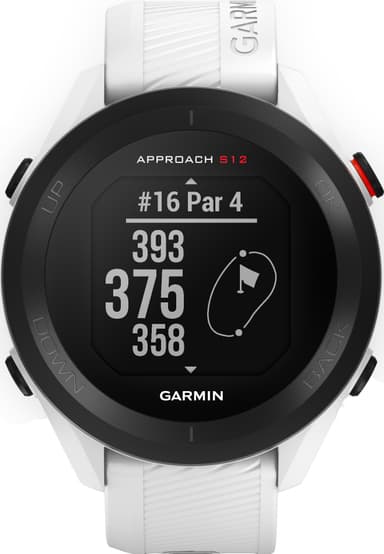 Garmin Approach S12 GPS golfklokke (hvit)