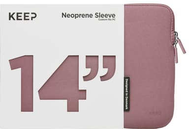 KEEP 14" Neoprene etui (nostalgia rose)