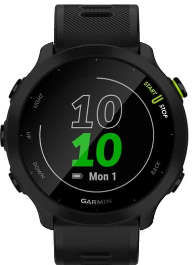 Garmin Forerunner 55 GPS sportsklokke (sort)