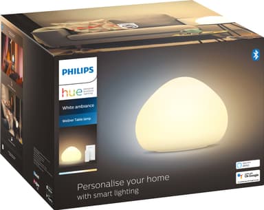 Philips Hue Wellner bordlampe (hvit)