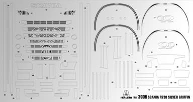 ITALERI 1:24 - Scania R730 V8 Streamline