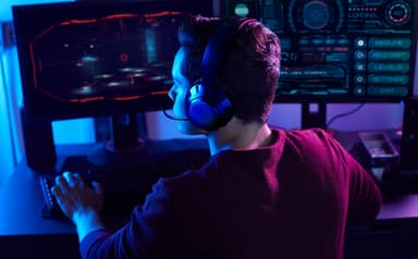 JBL Quantum 350 trådløst gaming headset