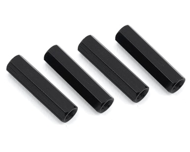 HQProp M3 x 20mm Aluminum Hex Standoffs Black (4) Elkjøp