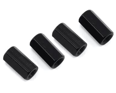 HQProp M3 x 10mm Aluminum Hex Standoffs Black (4)