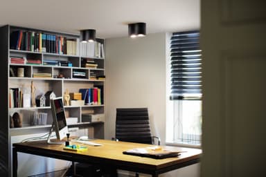 Philips Hue Pillar dobbelt spotlys 2x5W (sort)