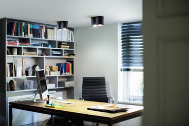 Philips Hue Pillar dobbelt spotlys 2x5W (sort)
