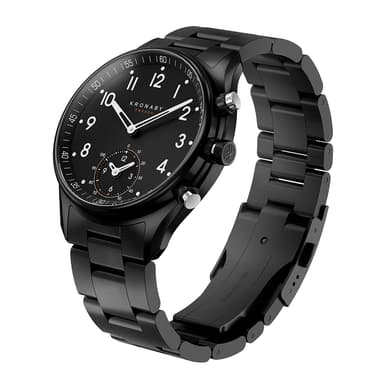 Kronaby Hybrid Smartklokke Apex 43mm Sort PVD Sort skive