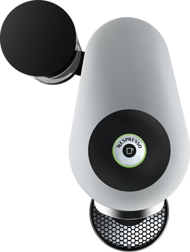 NESPRESSO® Vertuo Plus Deluxe kaffemaskin fra Delonghi, Sølv