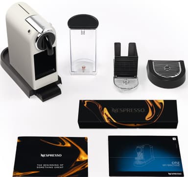 NESPRESSO® CitiZ kaffemaskin fra Delonghi, Hvit