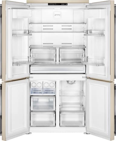 Smeg kombiskap med franske dører FQ960P5