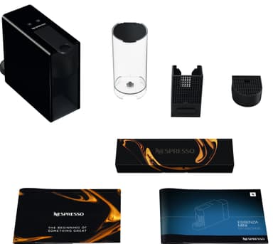 NESPRESSO® Essenza Mini kaffemaskin fra Krups, Sort