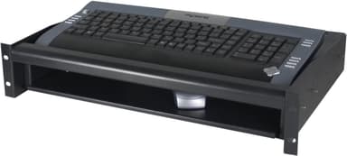 TOTEN, 19 "tastatur- og mushylle, kan utvides, 2U