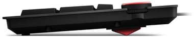 Das Keyboard 4 Ultimate, skinnende nøkler, Cherry MX Blue, USB, svart