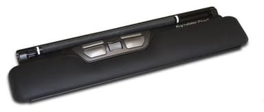 Ergoslider Plus+, innebygd mus 5 knapper+scroll, 800 DPI, USB, Svart