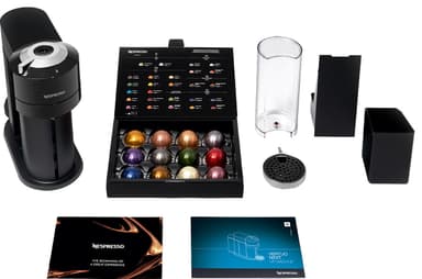 NESPRESSO® Vertuo Next kaffemaskin fra Krups, Klassisk Sort