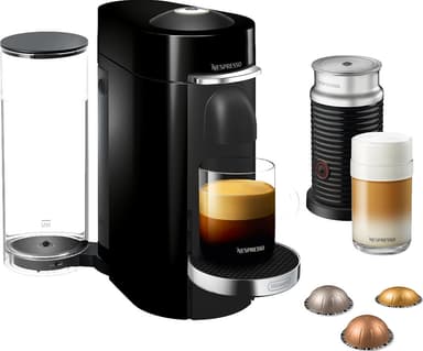 NESPRESSO® Vertuo Plus kaffemaskin fra Delonghi, Sort