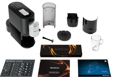 NESPRESSO® Atelier Kaffemaskin fra Krups, Sort