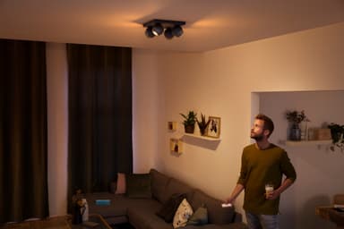 Philips Hue Buckram spotlys 929003048301 (sort)