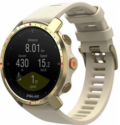 Polar Grit X Pro multisportsklokke S/L (champagne/gull)