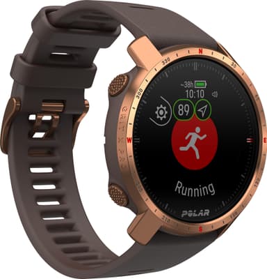 Polar Grit X Pro multisportsklokke M/L (copper/brun)