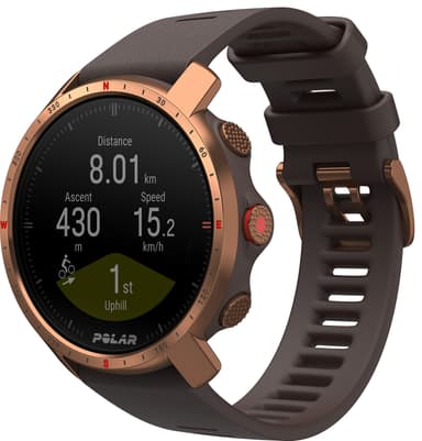 Polar Grit X Pro multisportsklokke M/L (copper/brun)