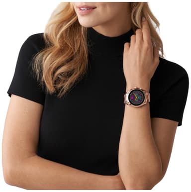 Michael Kors Gen 6 Bradshaw smartklokke 44mm (rose gold-tone)