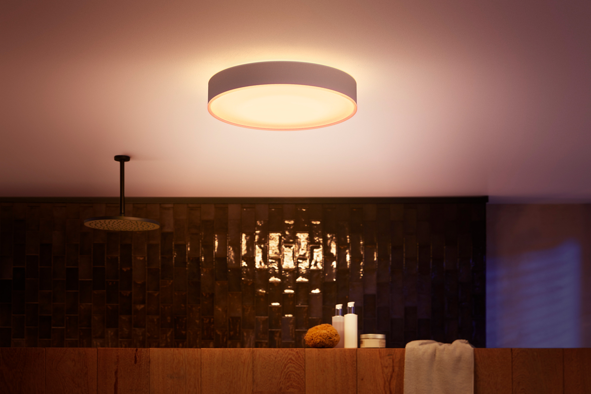 Philips Hue Devere L taklampe (hvit)