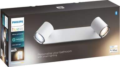 Philips Hue Adore spotlys (hvit) 2 x 5 W