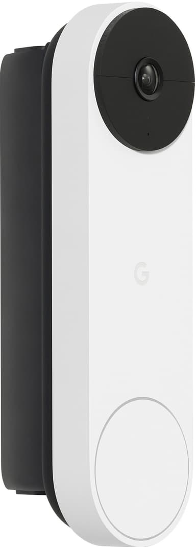 Google Nest Doorbell ringeklokke med kamera (cotton white)