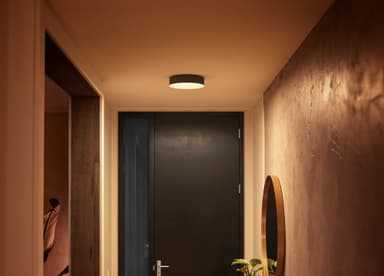 Philips Hue Enrave S taklampe (sort)