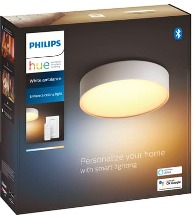 Philips Hue Enrave S taklampe (hvit)