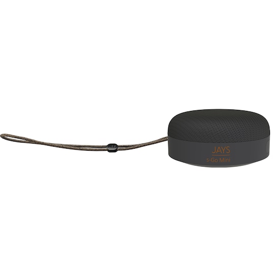 Jays s-Go Mini helt trådløs høyttaler (graphite black)